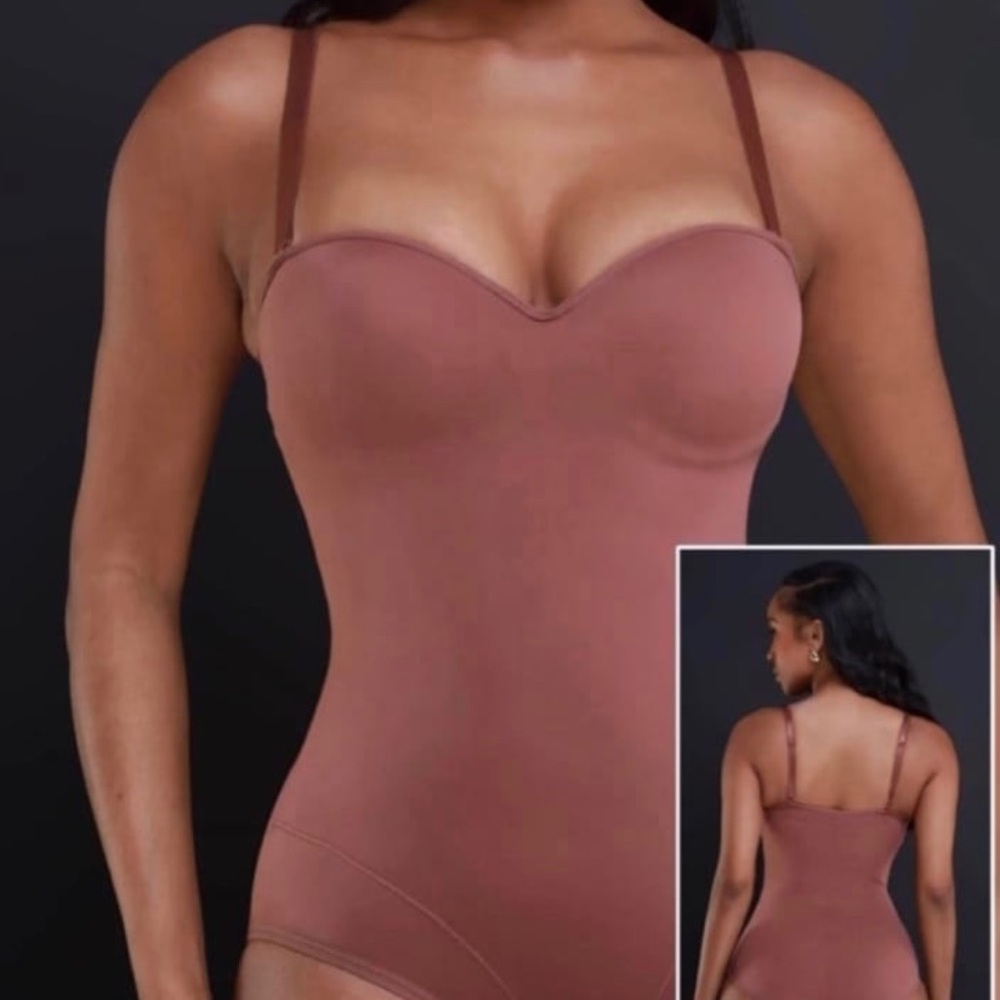 Boutique | Brown Shapewear Bodysuit